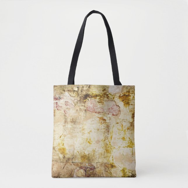 Old damaged wall backgroundabstract, aged, archite tote bag (Front)