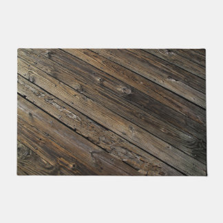 Old Dark Wood Doormat