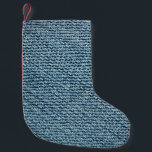 Old denim fabric background texture. abstract, anc small christmas stocking<br><div class="desc">Old denim fabric background texture. 
abstract,  ancient,  antique,  home decor,  background,  blackboard,  blank,  blue,  canvas,  clean,  cloth,  clothes,  clothing,  color,  concept,  cotton,  dark,  decorative,  denim,  designvintage,  retro,  illustration, </div>