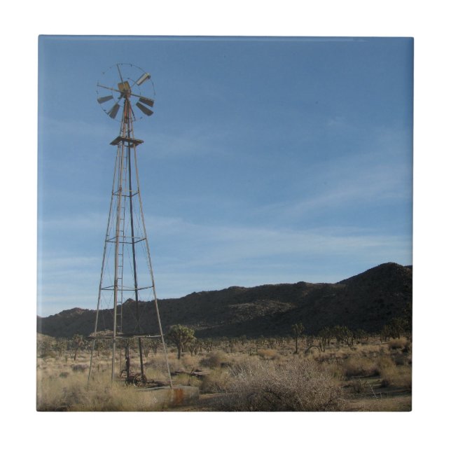 Old Desert Windmill Tile (Front)