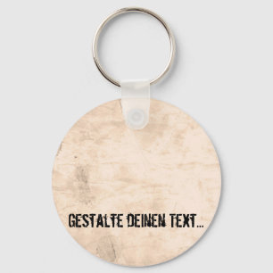 Old Dirty Background Keychain