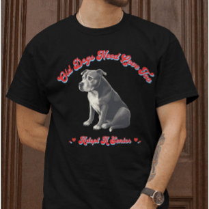 Old Dogs Need Love Too Adopt A Senior T-Shirt