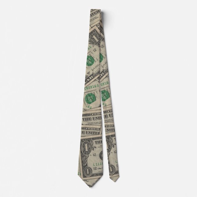 Old Dollar Party Tie (Front)