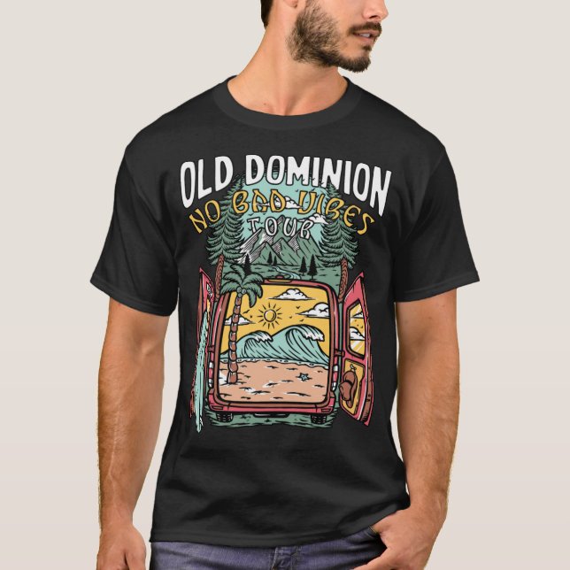 Old Dominion - No Bad Vibes Vintage   T-Shirt (Front)