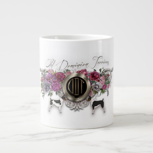 Old Dominion Terrier Bone China Mugs (Front)