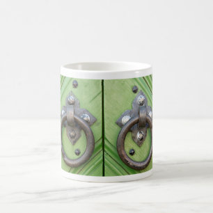 Old door coffee mug