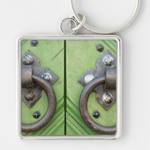 Old door keychain