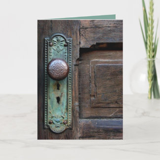 Old Door Knob - Cards