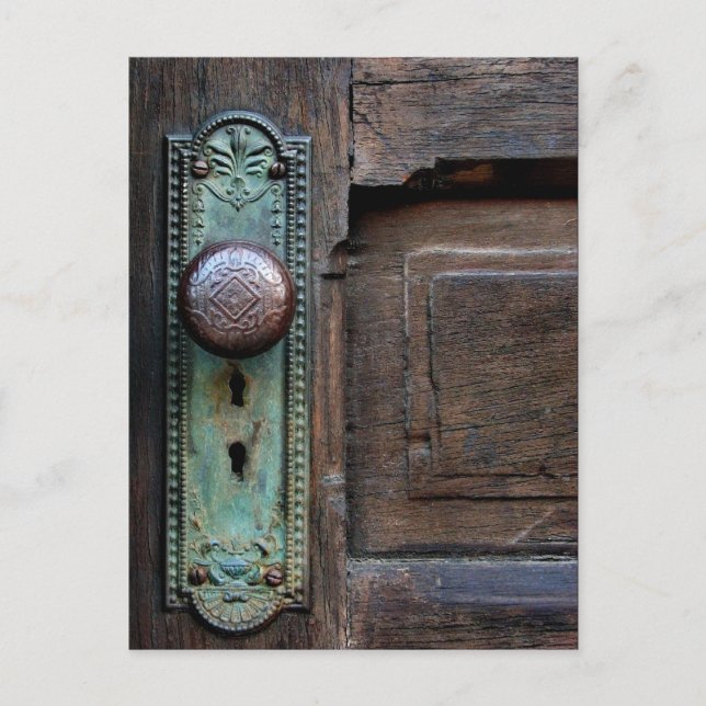 Old Door Knob - carte postale (Devant)