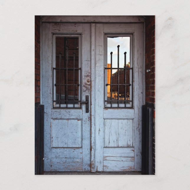 old door postcard (Front)