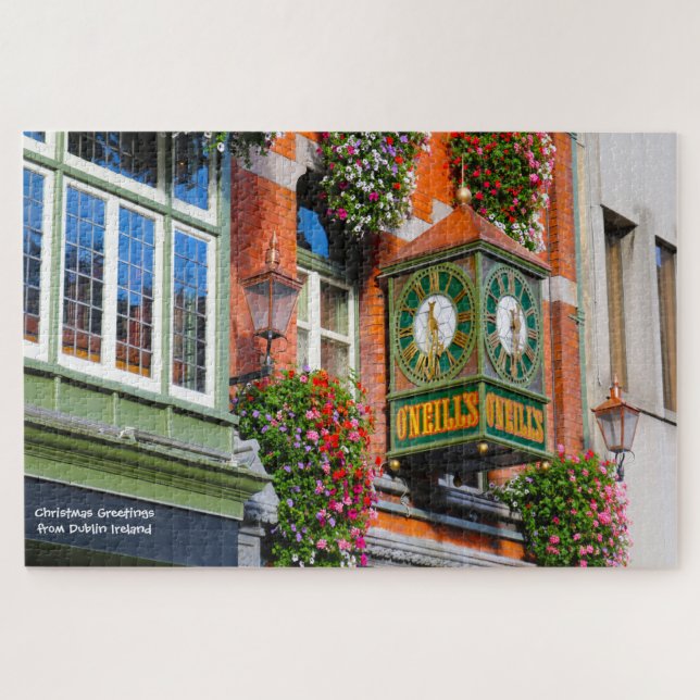 Old Dublin Pubs. Puzzle d'Irlande (Horizontal)