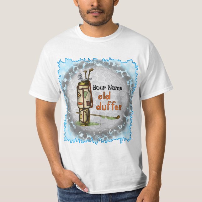 Old Duffer Golf custom name T-Shirt (Front)