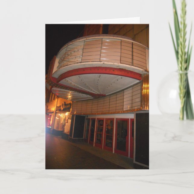 “Old Duluth Movie Theatre” Birthday Card (Front)