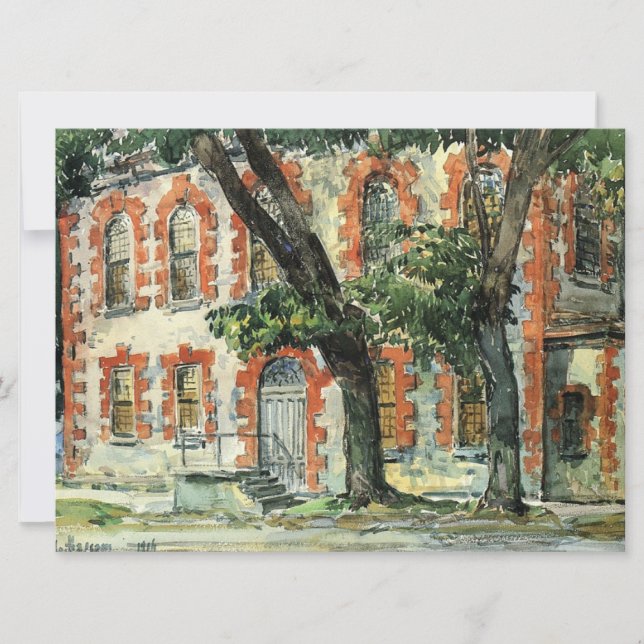 Old Dutch Building in Fishkill, New York (Front)