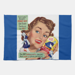 Old Dutch Cleanser lady Kitchen Towel