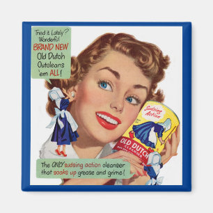 Old Dutch Cleanser lady Magnet
