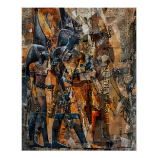 Old Egypt Pharaoh Army Poster