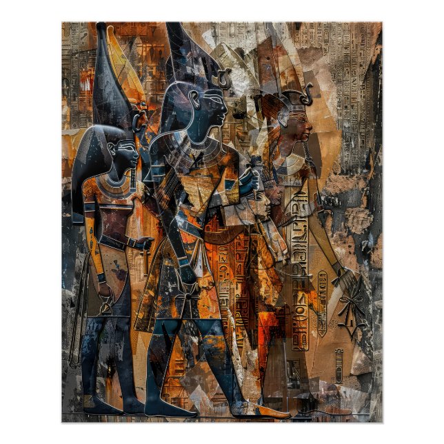 Old Egypt Pharaoh Army Poster (Front)