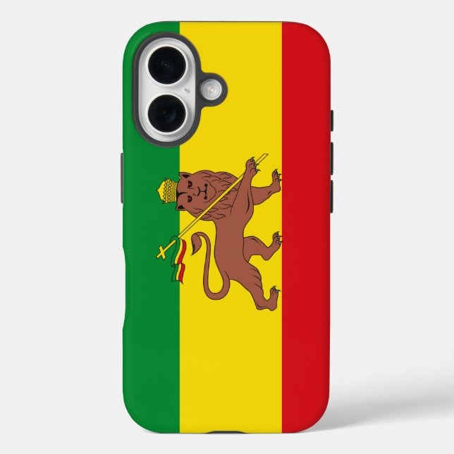 Old Ehtiopian flag Case-Mate iPhone Case (Back)