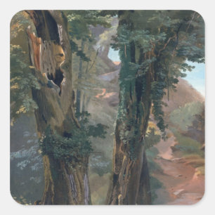Old Elms, c.1835 Square Sticker