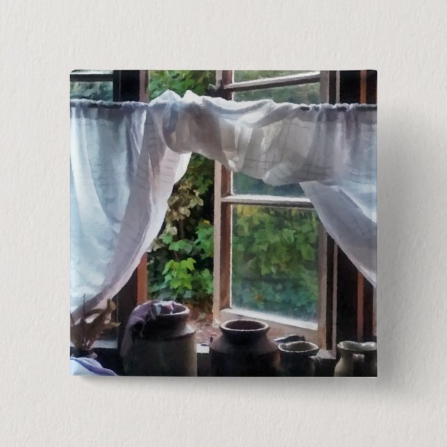 OLD ENGLAND 2 INCH SQUARE BUTTON (Front)