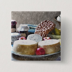 OLD ENGLAND 2 INCH SQUARE BUTTON