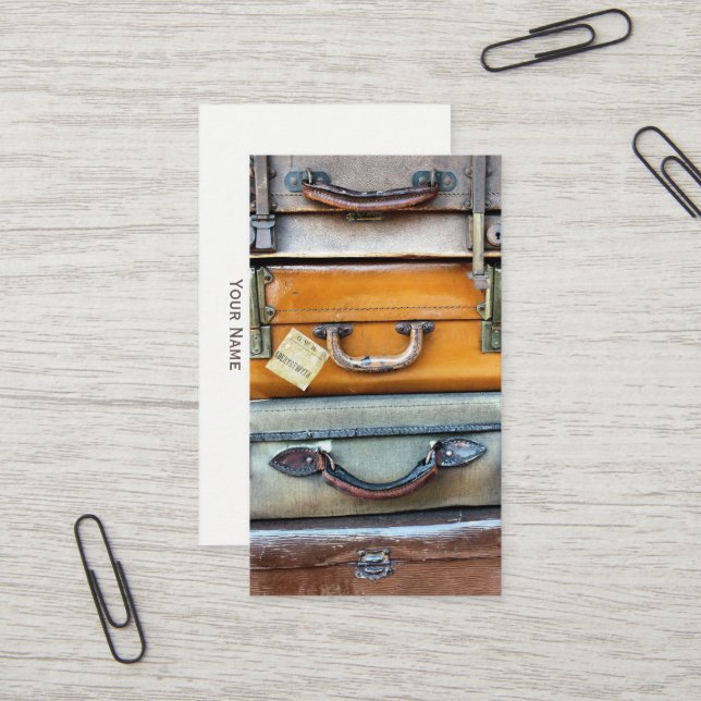 OLD ENGLAND BUSINESS CARD (Front/Back In Situ)