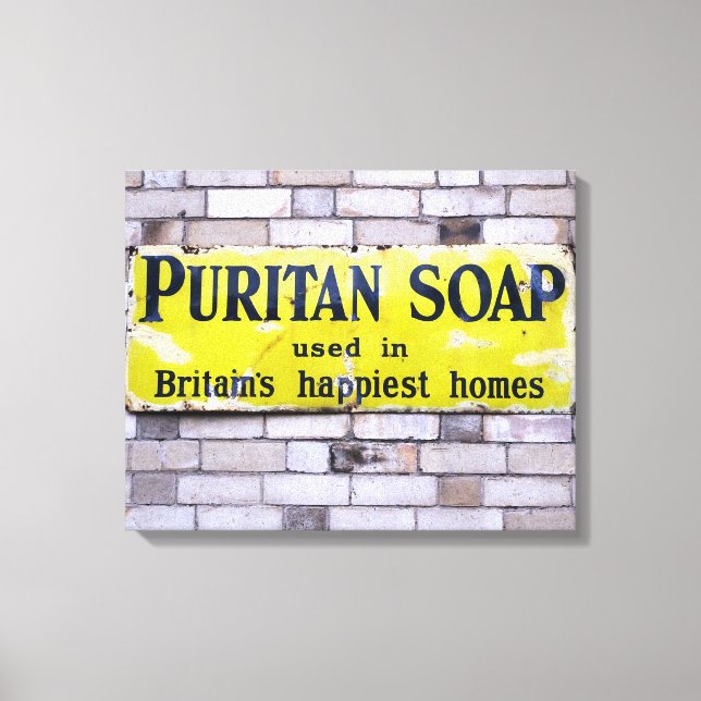 OLD ENGLAND CANVAS PRINT (Front)