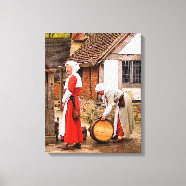 OLD ENGLAND CANVAS PRINT (Front)