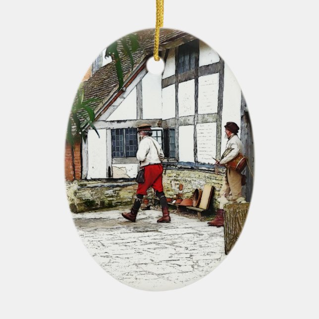 OLD ENGLAND CERAMIC ORNAMENT (Front)