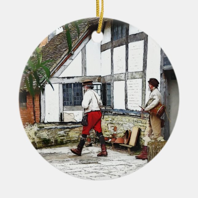 OLD ENGLAND CERAMIC ORNAMENT (Front)