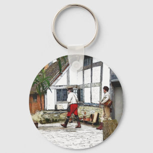 OLD ENGLAND KEYCHAIN