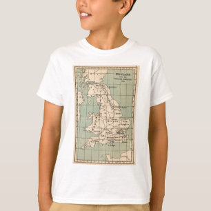 Old England Map T-Shirt