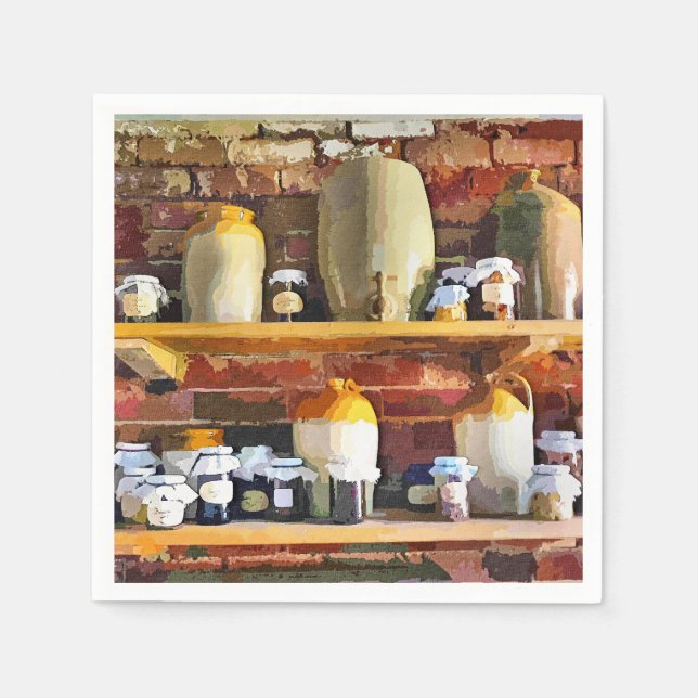 OLD ENGLAND NAPKIN (Front)