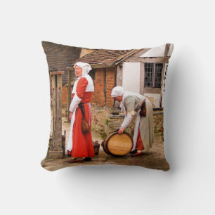 OLD ENGLAND THROW PILLOW