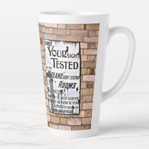 OLD ENGLAND VINTAGE SIGN LATTE MUG