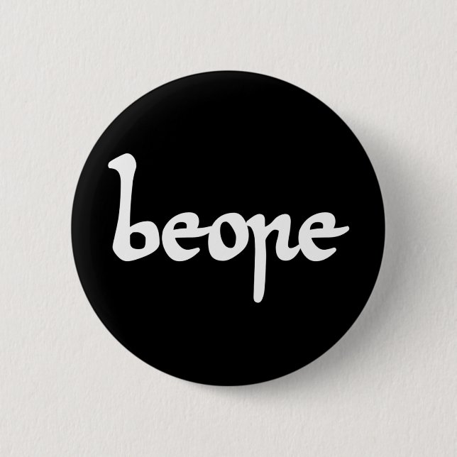 Old English Beer 2 Inch Round Button (Front)