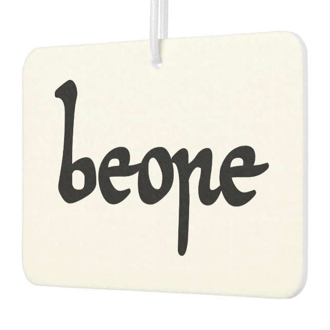 Old English Beer Air Freshener (Left)