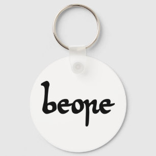 Old English Beer Keychain