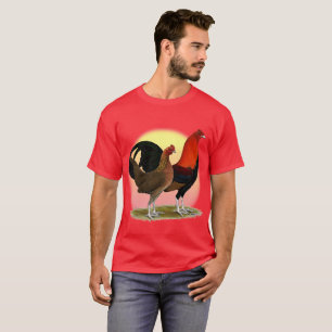 Old English Game Bantam: BB Red T-Shirt