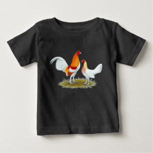 Old English Game Bantam:  Red Pyle Baby T-Shirt