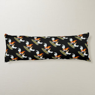 Old English Game Bantam:  Red Pyle Body Pillow