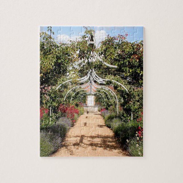 Old English garden Jigsaw Puzzle (Vertical)