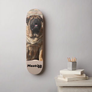 old english Mastiff Skateboard