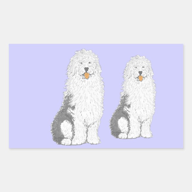 Old English Sheep Dog multiple products Sticker (Front)