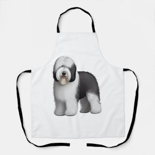 Old English Sheepdog 10 Apron