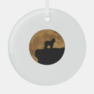 Old English Sheepdog 1 Glass Ornament