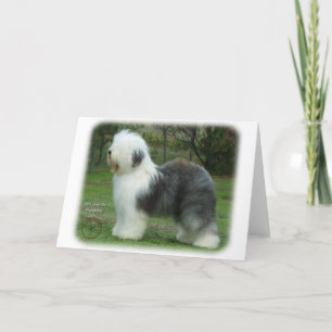 Old English Sheepdog 9F054D-18 Card