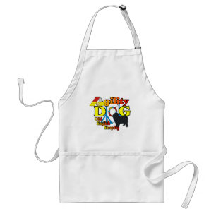 Old English Sheepdog Agility Shirts Gifts Standard Apron