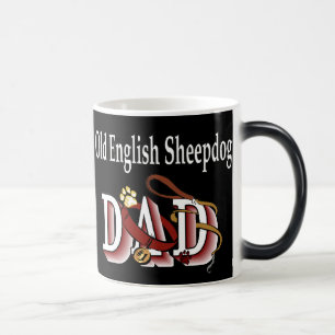 Old English Sheepdog DadGifts Magic Mug